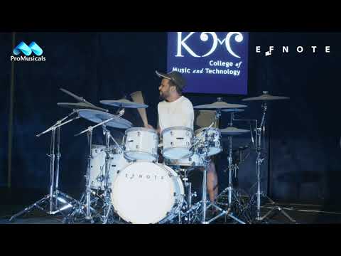 EFNOTE Pro Electronic Drums Launch | KM Music Conservatory | Live Performance India