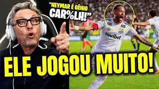 🚨 NEYMAR COMANDA VITÓRIA DO SANTOS CONTRA O VASCO E NETO SE RENDE