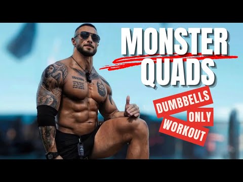 4 INSANE Quad Exercises to Get MASSIVE Legs at Home