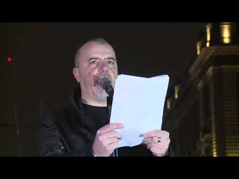 Prvorodjeni je nedavno rekao - Nikola Kojo govor protest Beograd