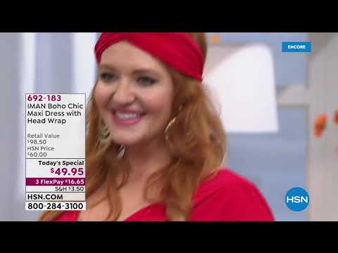 HSN | IMAN Global Chic Fashions 05.17.2020 - 04 AM