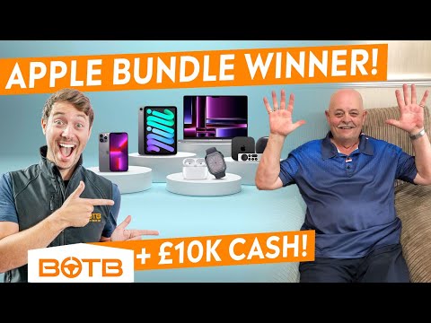 Apple-solutely Incredible! Retired Bus Driver in Liverpool Wins Apple Gadgets! | BOTB Winners