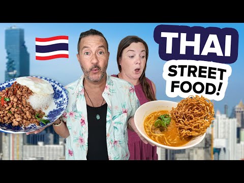 Eating The Best THAI STREET FOOD in BANGKOK for 48 Hours 😋 Wow