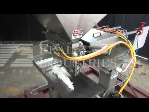 Hinds-Bock's 4P-12 automatic, stainless steel, 4 head, air operated piston filler