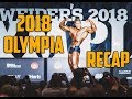 2018 Classic Physique Olympia RECAP - Wesley Vissers