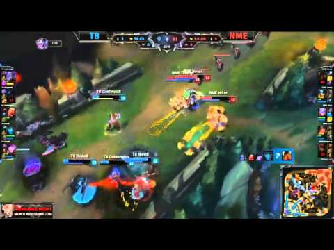T8 vs NME - Game 2 Highlights - Week 5 NA LCS SUMMER 2015