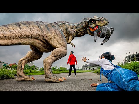King Kong Vs T-Rex | Jurassic Park Fan-Made Film | HORROR SHORT FILM | SC GAME DG2T