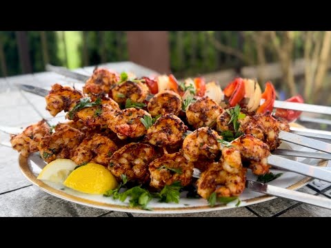 Mouth-Watering Grilled Jumbo Argentina Shrimp