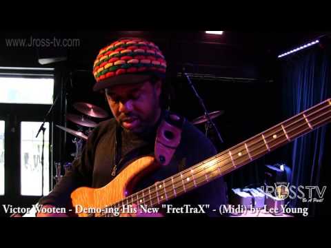 James Ross @ Victor Wooten - (Demo-ing) "FretTraX Midi - www.Jross-tv.com St. Louis)
