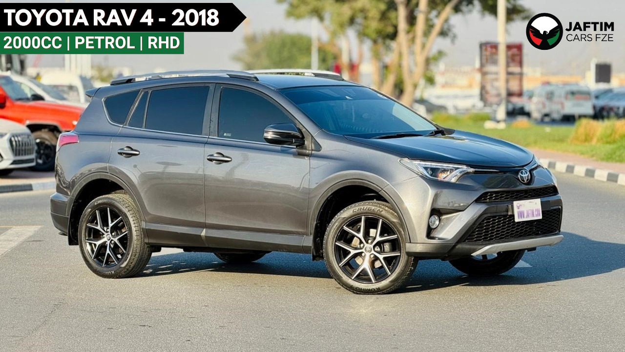 تويوتا راف ٤ 2018 | 2.0L PETROL ENGINE | AT | RHD | PUSH START ENGINE | DIGITAL ODOMETER | BLIND SPOT MONITOR | P video