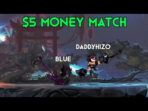 AyoBlue vs DaddyHizo - $5 Money Match - Pro Brawlhalla - 2022 - NA - Brawlhalla Show Match #252