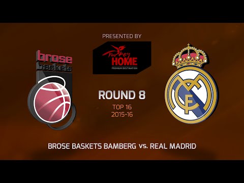 Highlights: Top 16, Round 8, Brose Baskets Bamberg 86-90 Real Madrid