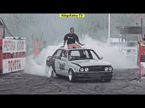 King Katra's New Spin Car First Test Lap Mahem "Tsaka"