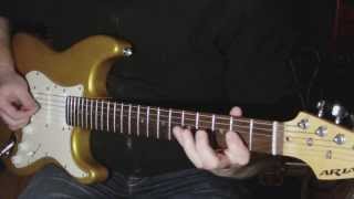 Video thumbnail for Aria STG Strat Copy with Fender Lace Sensors by juhtupp