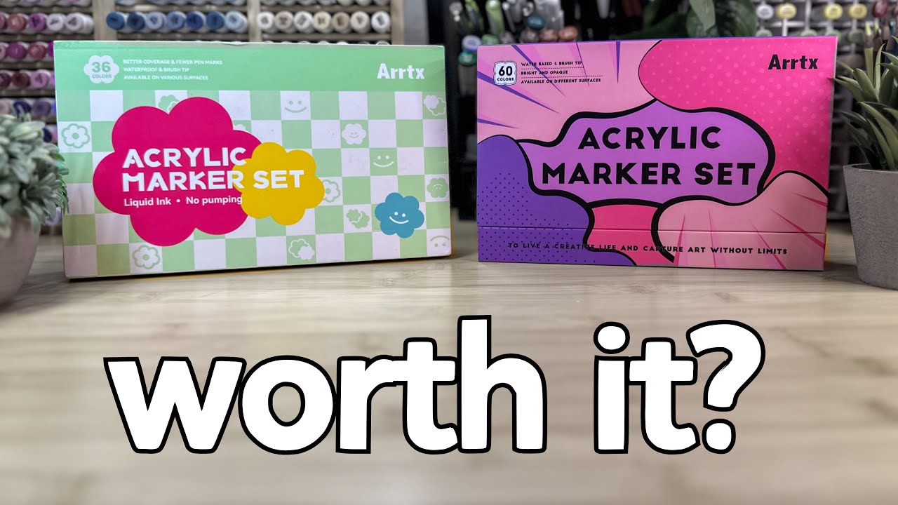 Arrtx Acrylic Markers