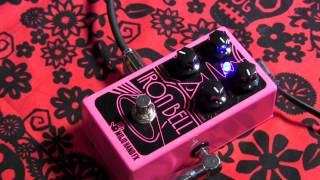 Video thumbnail for Mojohand FX IRON BELL fuzz guitar effects pedal demo by gearmanndude