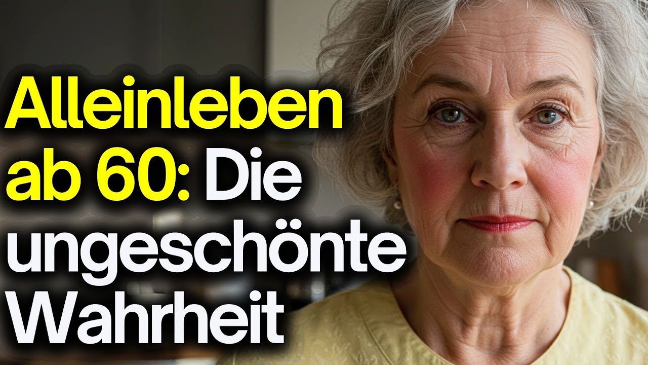 Allein leben ab 60: Das hat dir niemand erzählt!