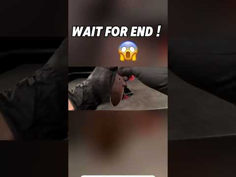 Rust is Peeling Off! 😱 Transforming the Dirtiest Cleaver Ever! #viralvideo #shorts