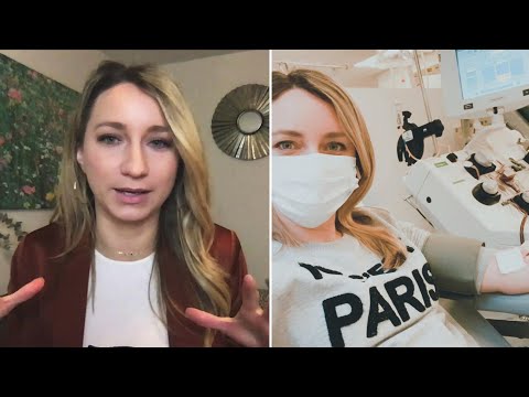 スポーツレポーターは、どのように彼女は命を救うために彼女のプラズマを寄付したかを共有しています。 (Sports Reporter Shares How She Donated Her Plasma to Save Lives)