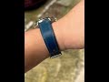 Prussian Blue Shell Cordovan Strap