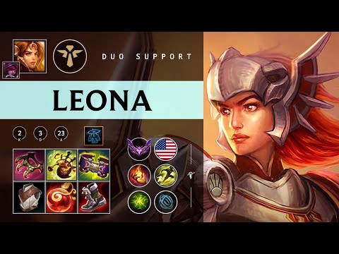 Leona Support vs Karma - NA Master Patch 26.01