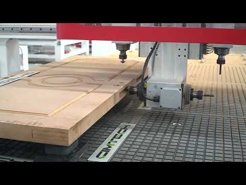 Máy cnc chuyên gia công hệ cửa