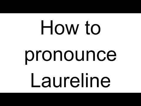 How to Pronounce Laureline (French)