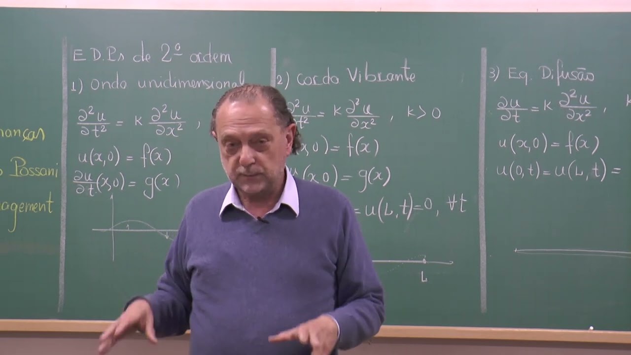 Equações Diferenciais Parciais de segunda ordem