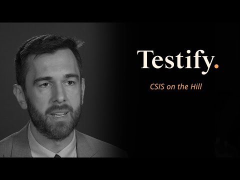 Testify with Gregory C. Allen - China’s Pursuit of Defense Technologies