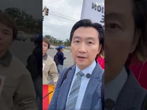 Protesters and supporters clash, police intervene