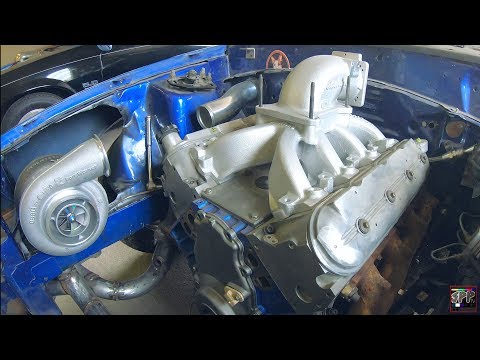 Edelbrock LS Cast Aluminum EFI Intake + Elbow (Looks SWEET!) | S475 Turbo 5.3 Project Sonicstang