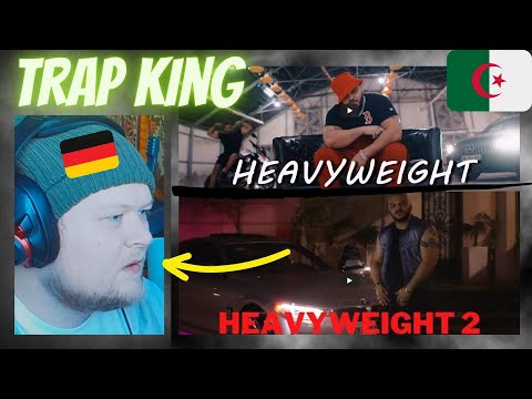 🇩🇿 Trap King - Heavy Weight 1 & 2 | GERMAN Rapper reacts