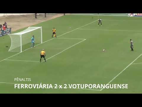 Veja os gols de Ferroviária e Votuporanguense (Final da Copa Paulista)