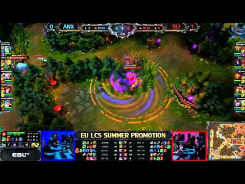 Samurai In Jeans vs Anexis eSports Game 2/2 LCS 2013 EU Summer Promotion Matches