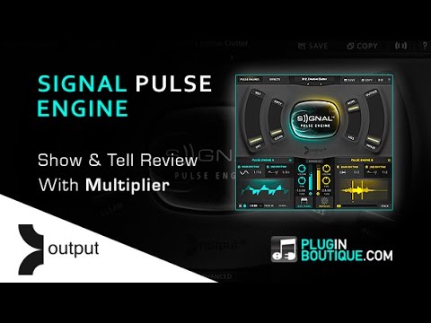 Output Signal Pulse Engine Kontakt Instrument - Overview With Multiplier