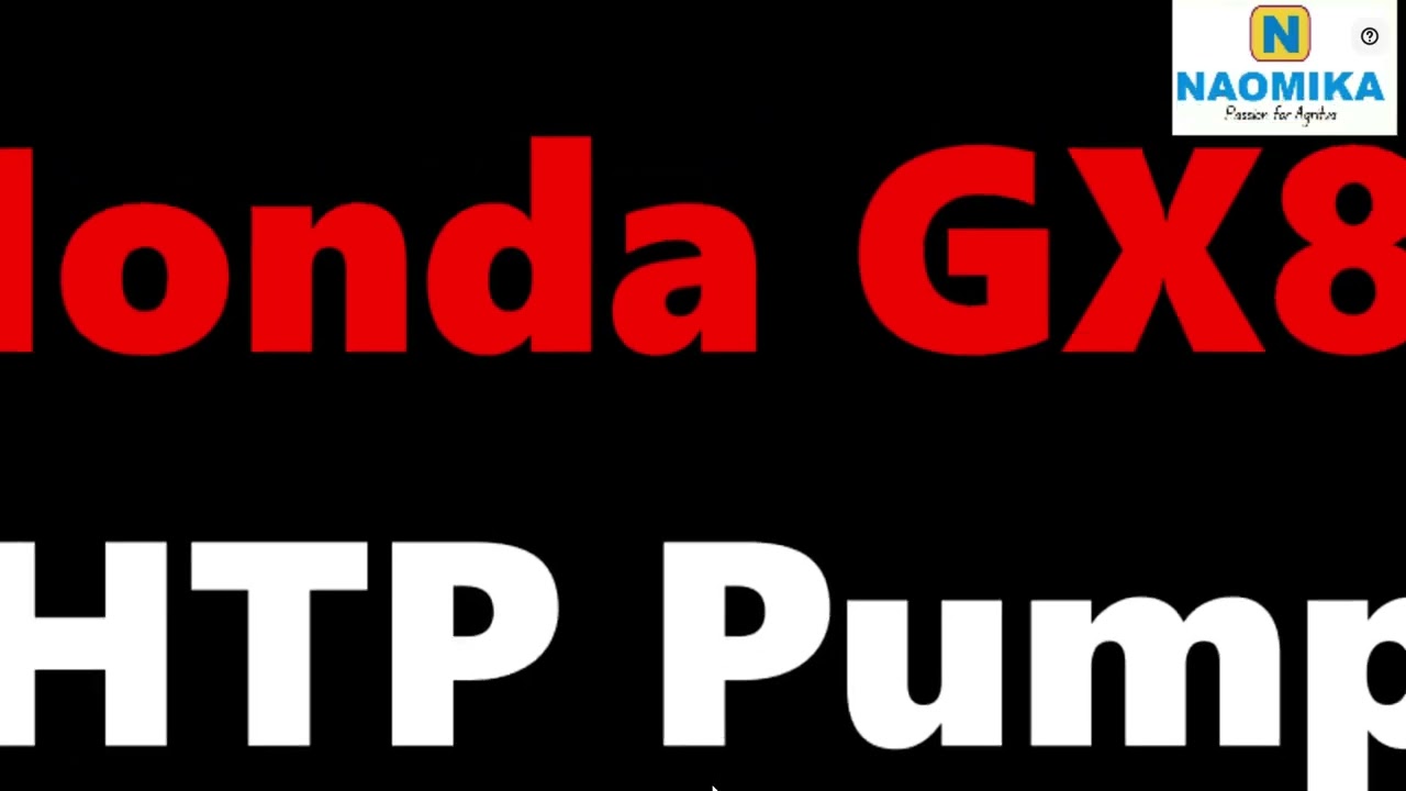 Honda's GX80 & GX160 Engines! Honda GX80 Engine – Powerful, Reliable, and Efficient