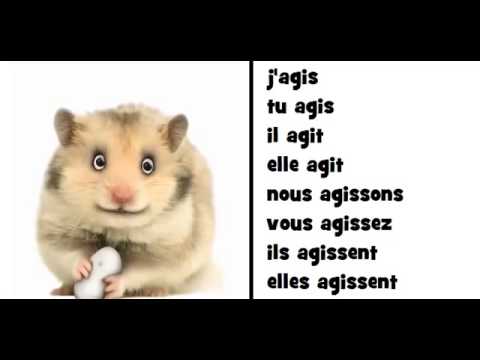 Le verbe agir au présent
