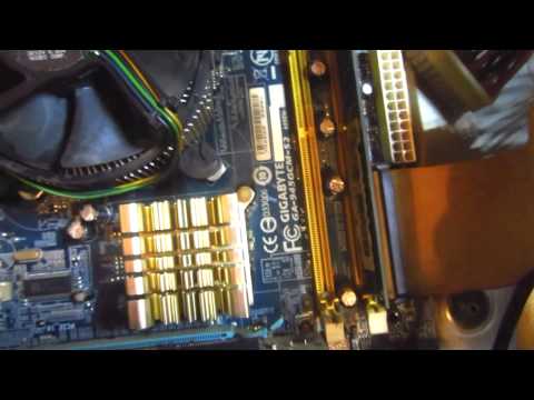 Burnt out PC Motherboard