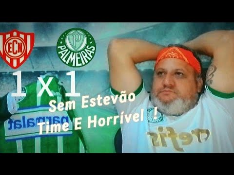 Sem Estevão E horrível  ! Noroeste 1 X 1 Palmeiras