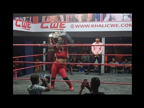 CWE Women Championship match 💯🔥