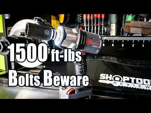 Crazy Power - Ingersoll Rand W7152 1/2" Impact Wrench Review