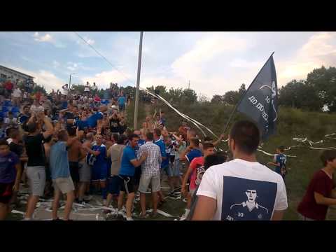 Spartak Varna fans after wining goal! 94 min.