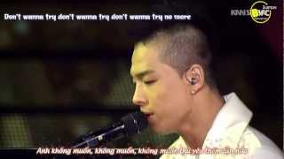 [BBFC][Engsub+Vietsub]Don&#39;t Wanna Try - Tae Yang@Piano Battle Live