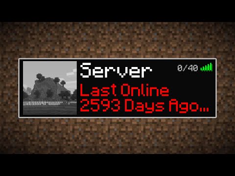 Reviving A Dead Minecraft Server