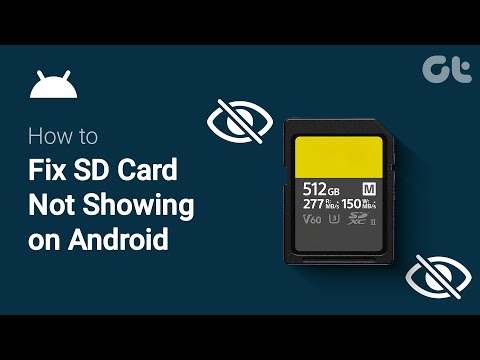 How To Fix SD Card Not Showing on Android | Android SD Card Not Detected? | Guiding Tech
