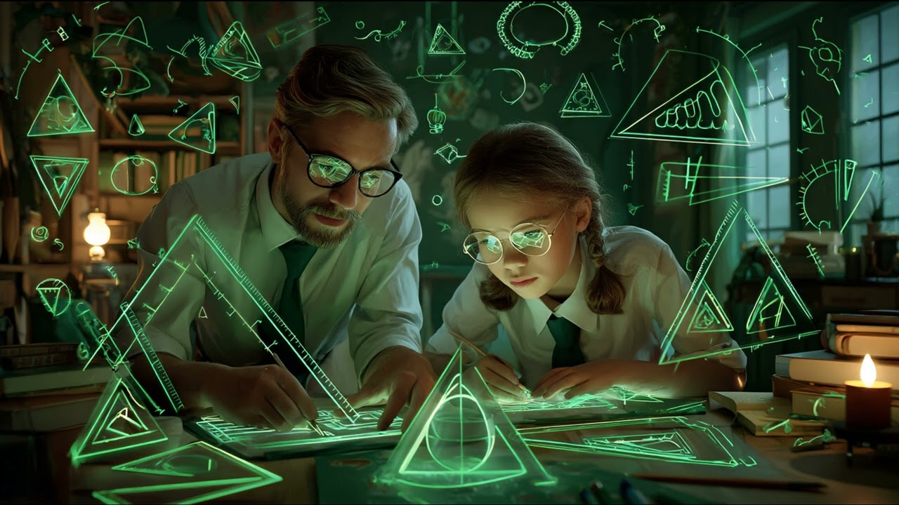 8. Sınıf Matematik - Üçgende kenarortay, açıortay ve yüksekliği inşa etme şarkısı (1)