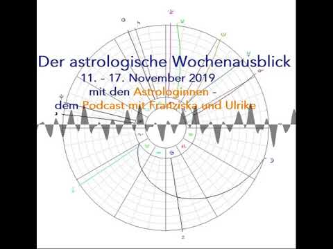 Astrologischer Wochenausblick 11. - 17. November 2019
