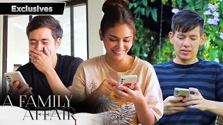 Ivana Alawi, Jake Ejercito and Jameson Blake read thirsty tweets! | A Family Affair