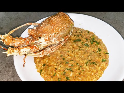 RISOTTO CON CREMA DI ARAGOSTA BUONISSIMO