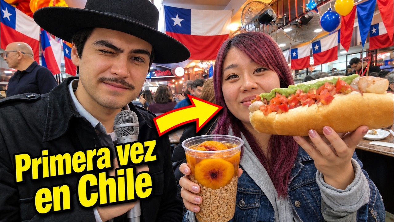 Mi ESPOSA JAPONESA visita CHILE por PRIMERA VEZ 🇨🇱 Fabio Torres